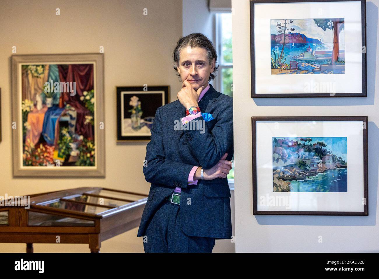 Edinburgh , Royaume-Uni. 02 novembre 2022 photo : après une expédition de peinture attendue depuis longtemps, Lachlan Goudie retourne à la Galerie écossaise d'Édimbourg en novembre avec son exposition Painting Paradise. L'exposition ouvre le 3 novembre 2022. Crédit : Rich Dyson/Alay Live News Banque D'Images