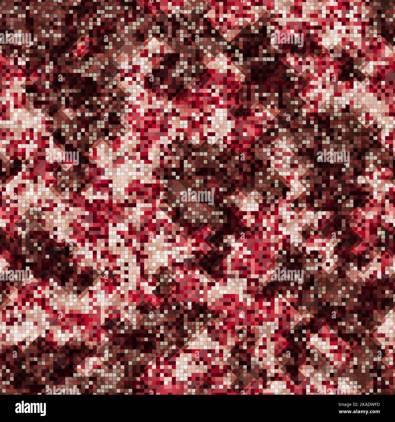 Camouflage numérique sans couture motif militaire géométrique fond camouflage Illustration de Vecteur