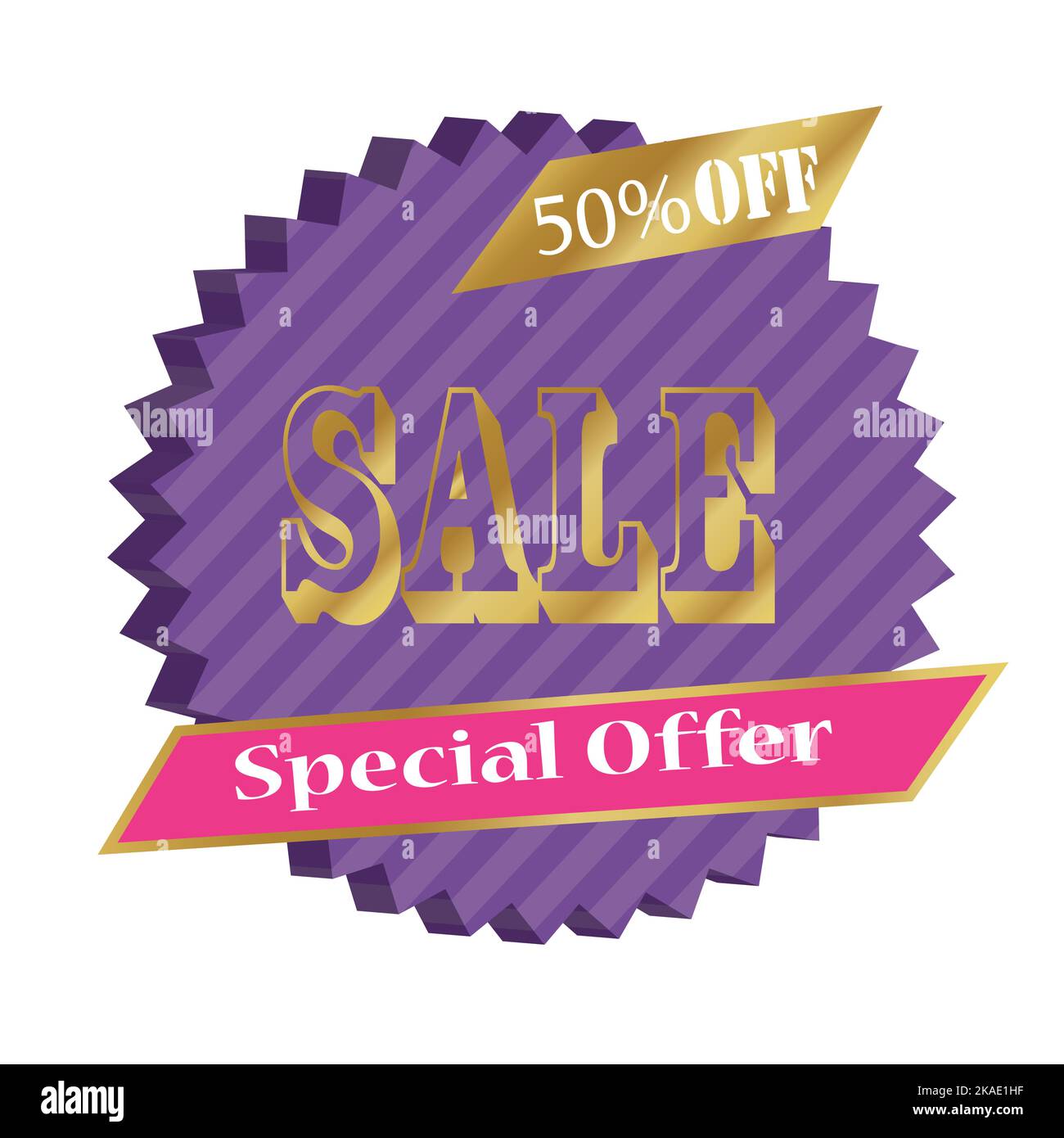 Grand solde pour liquidation à 50 de rabais c'est une affiche de vente d'offre chaude un fond coloré. Wow affiche de vente d'offre spéciale ou modèle de circulaire pour votre marketing Illustration de Vecteur