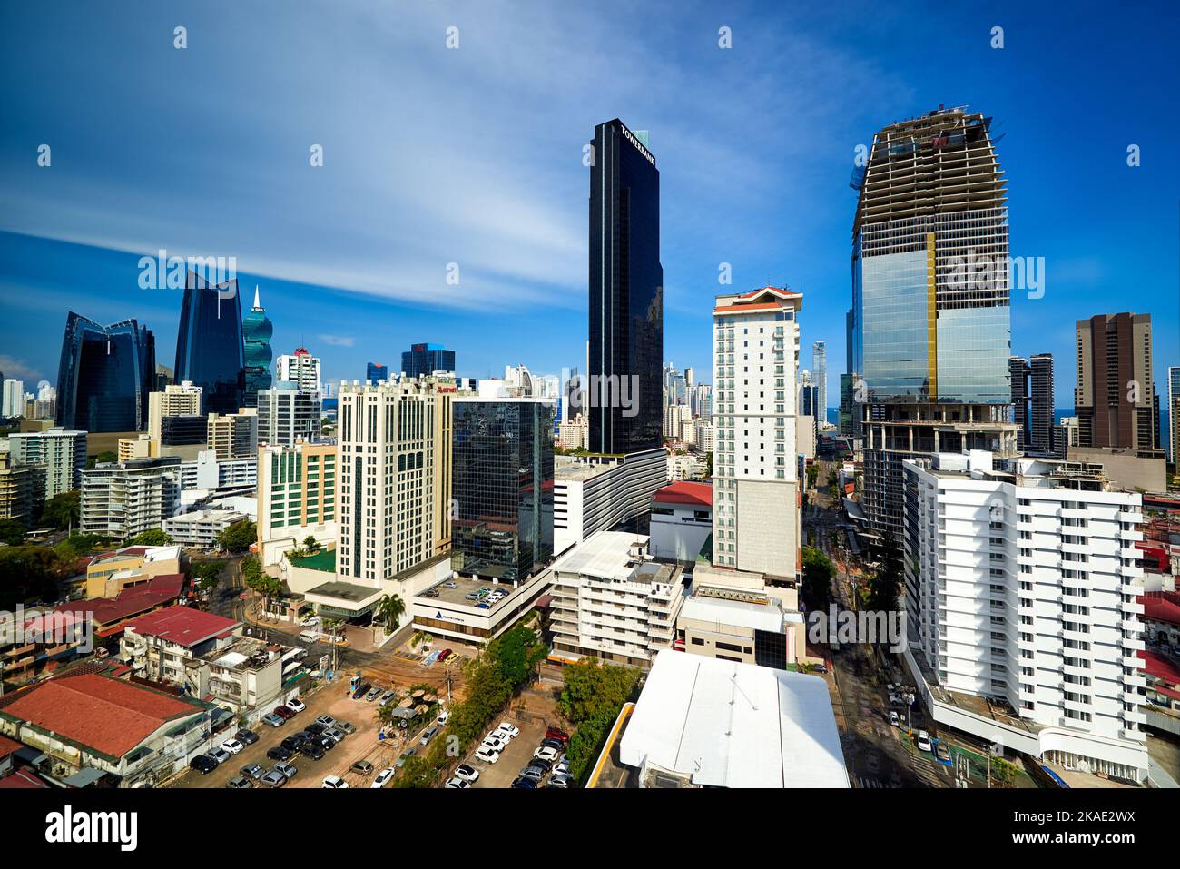 La ville de Panama, République de Panama, Amérique Centrale Banque D'Images