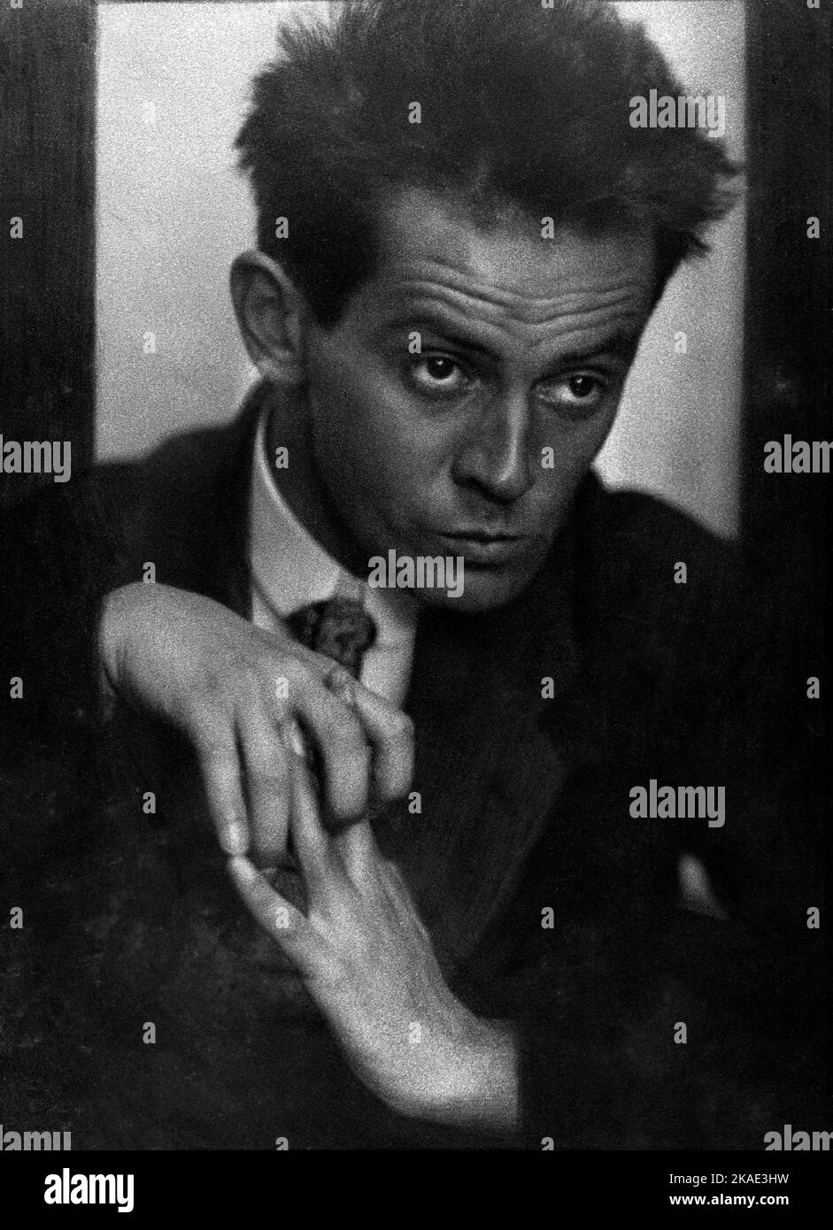 Portrait d'Egon Schiele 1914 Banque D'Images