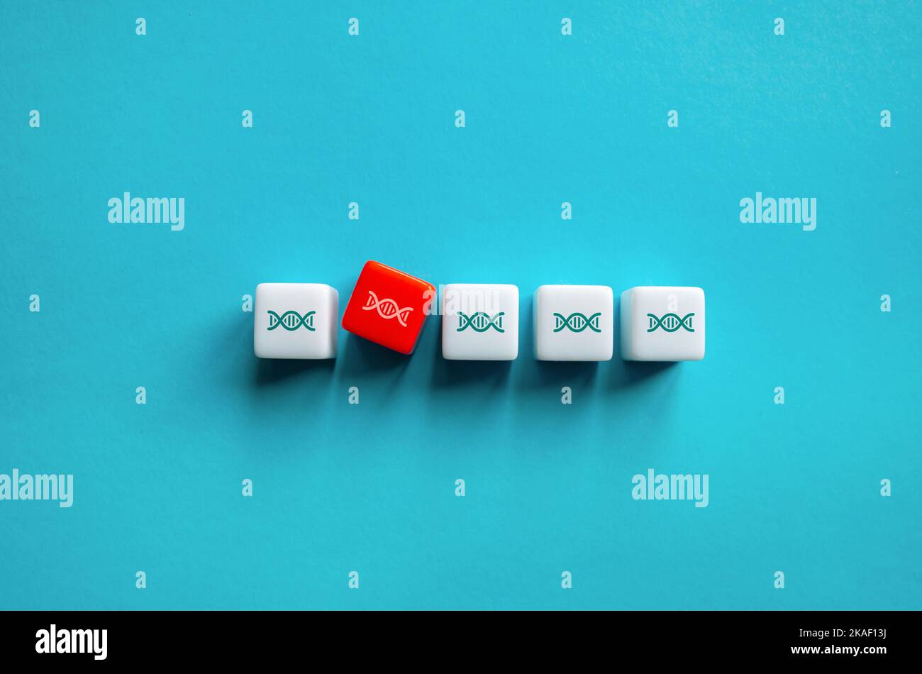 Section endommagée de l'ADN dans le minimalisme. Diagnostic et détection précoce. Mutations génétiques. Troubles. Modification de thérapie génique des cellules pour produire un le Banque D'Images