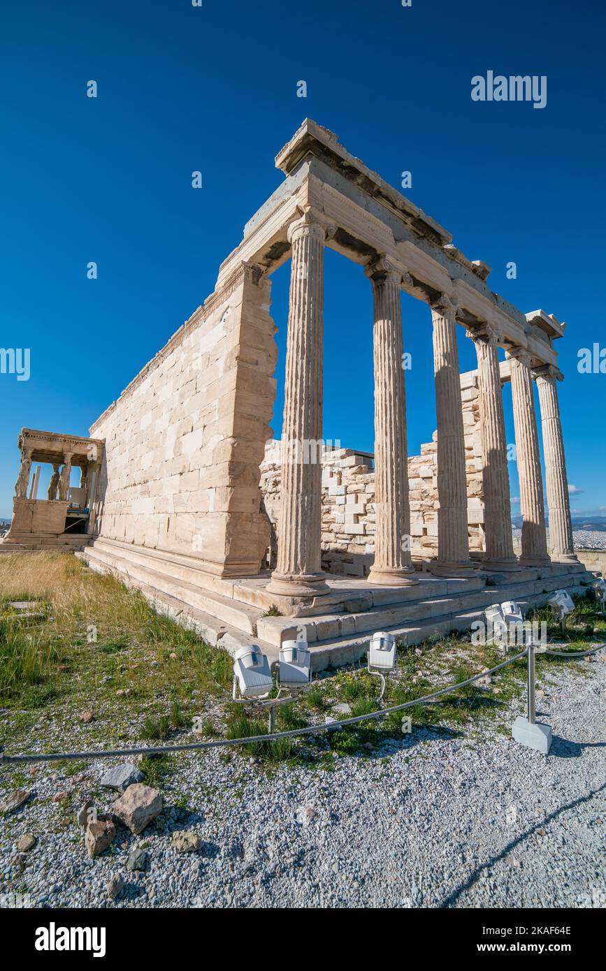GRÈCE Athènes Acropole Temple Athéna Nikè Archéologie, NEGATIF Stereo Plaque