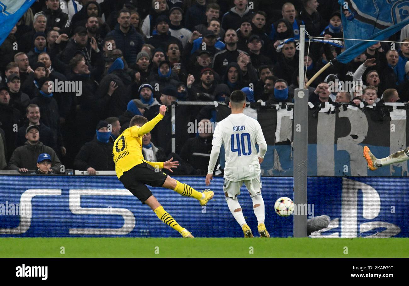 formazioni fc copenhagen - borussia dortmund