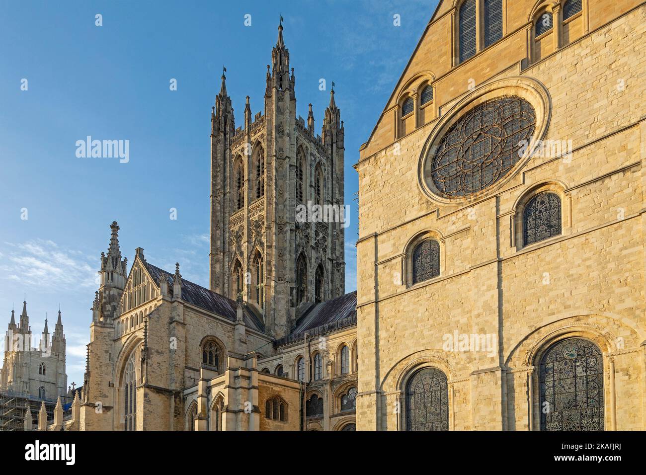 Cathédrale, Canterbury, Kent, Angleterre, Grande-Bretagne Banque D'Images