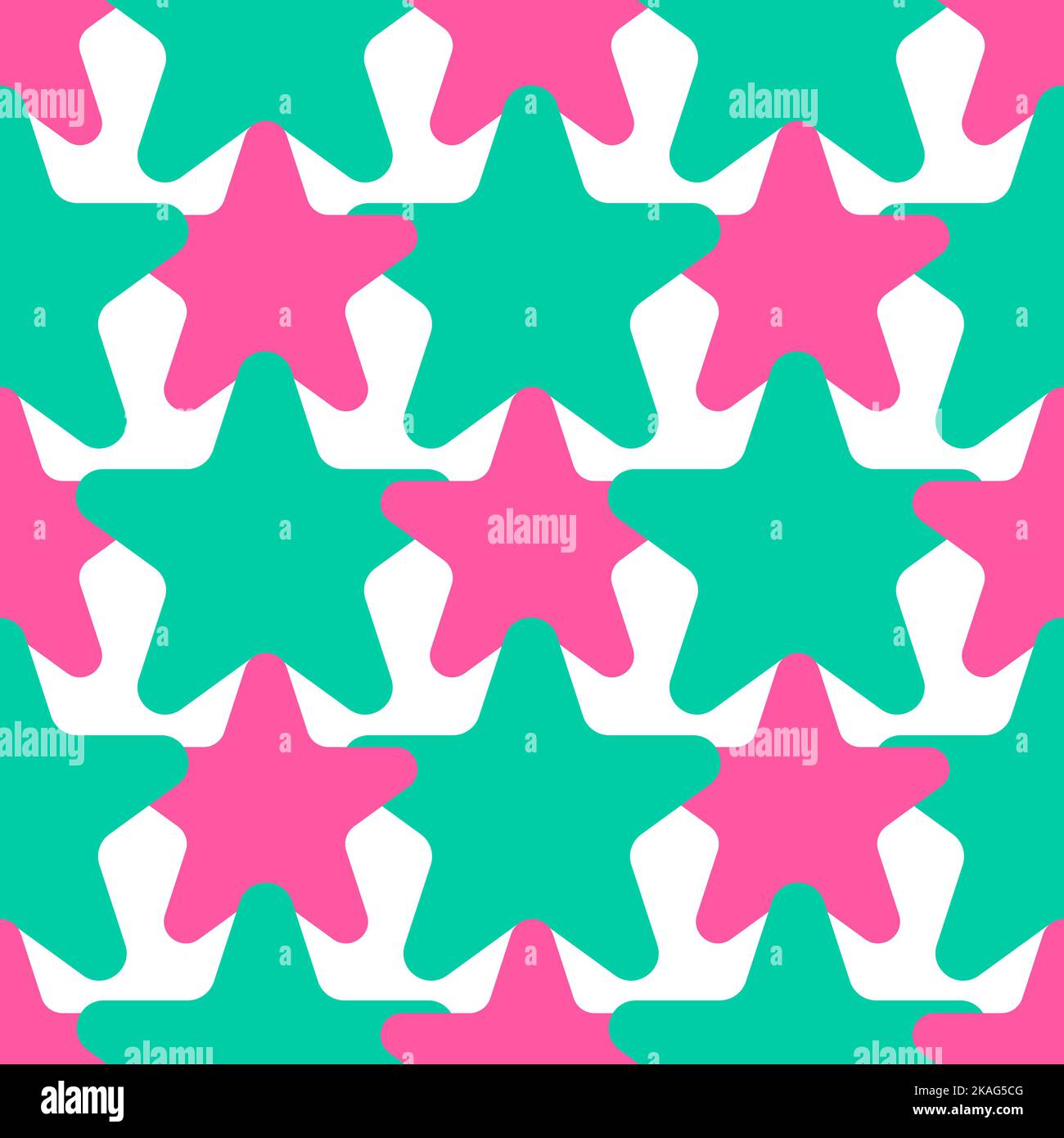 Motif étoiles coloré sans coutures, idéal pour un papier peint Illustration de Vecteur