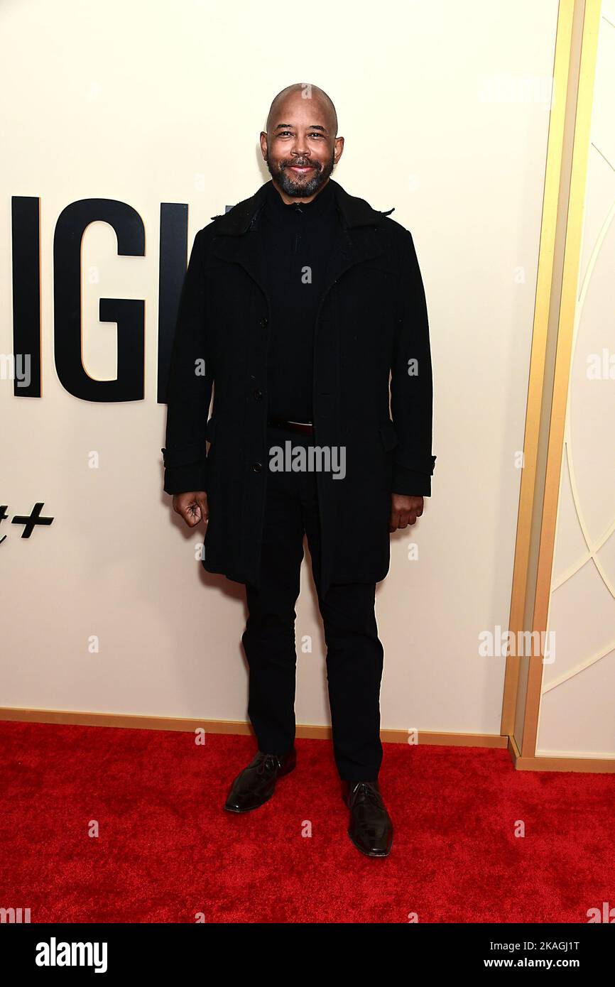 Michael Boatman participe à l'événement final de la série « The Good Fight » de Paramount sur 2 novembre 2022 au Museum of Art and Design Theatre de New York, New York, États-Unis. Robin Platzer/ Twin Images/ Credit: SIPA USA/Alamy Live News Banque D'Images