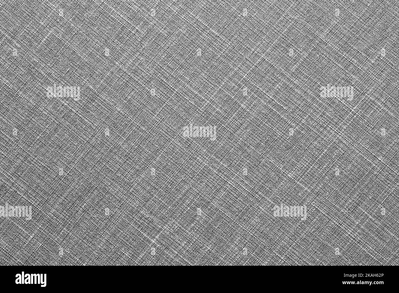 texture de tissu gris, toile tissée de lin comme arrière-plan Banque D'Images