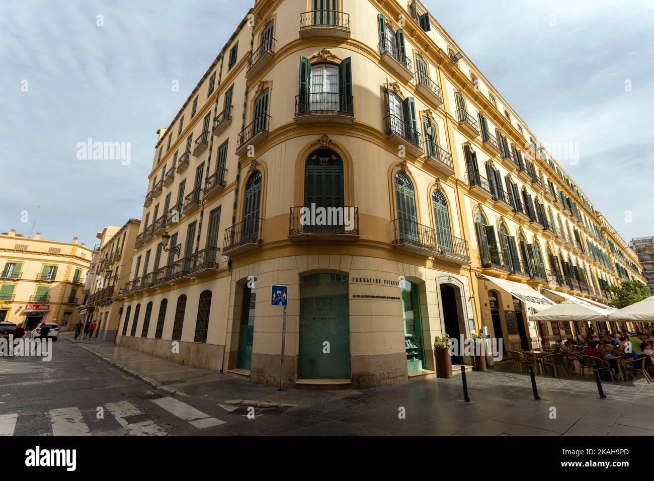 Malaga, Espagne - 26 octobre 2022 : Musée de la Maison de Pablo Picasso à Malaga, Espagne sur 26 octobre 2022 Banque D'Images