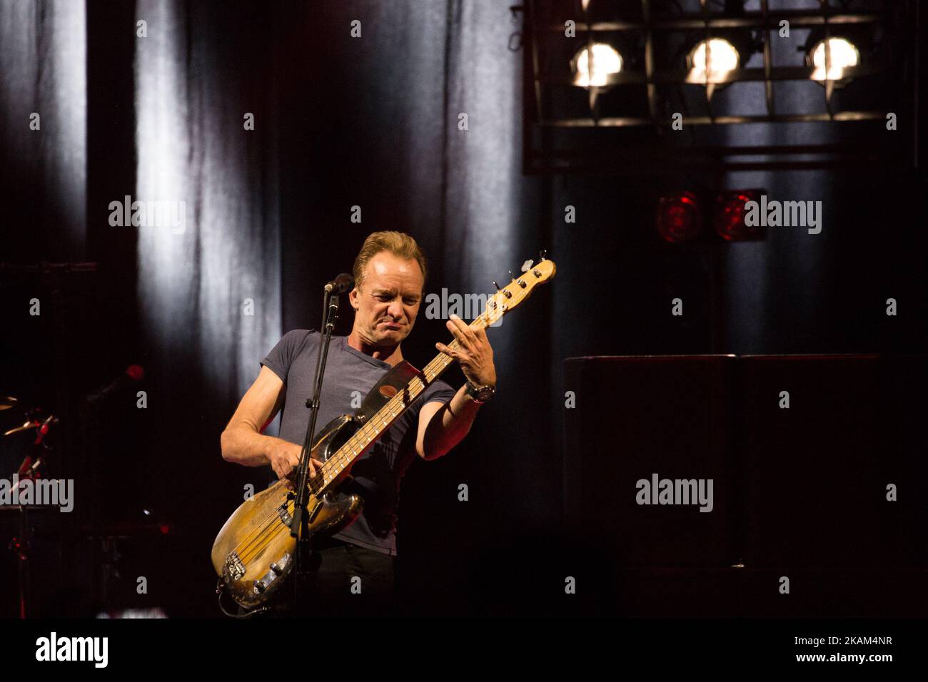 Sting se produit au MGM National Harbour, le dimanche, 12 mars, à Oxon Hill. (Photo de Cheriss May/NurPhoto) *** Veuillez utiliser le crédit du champ de crédit *** Banque D'Images