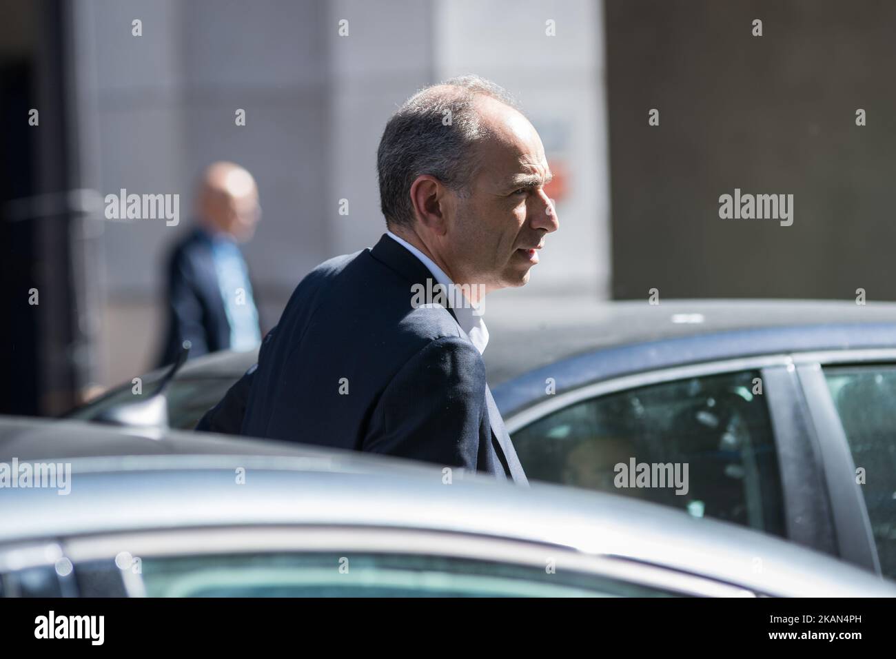 Eric Woerth à Paris, France, sur 16 mai 2017 pour une réunion du parti de droite LR (les Républicains) après l'élection présidentielle française. (Photo de Julien Mattia/NurPhoto) *** Veuillez utiliser le crédit du champ de crédit *** Banque D'Images