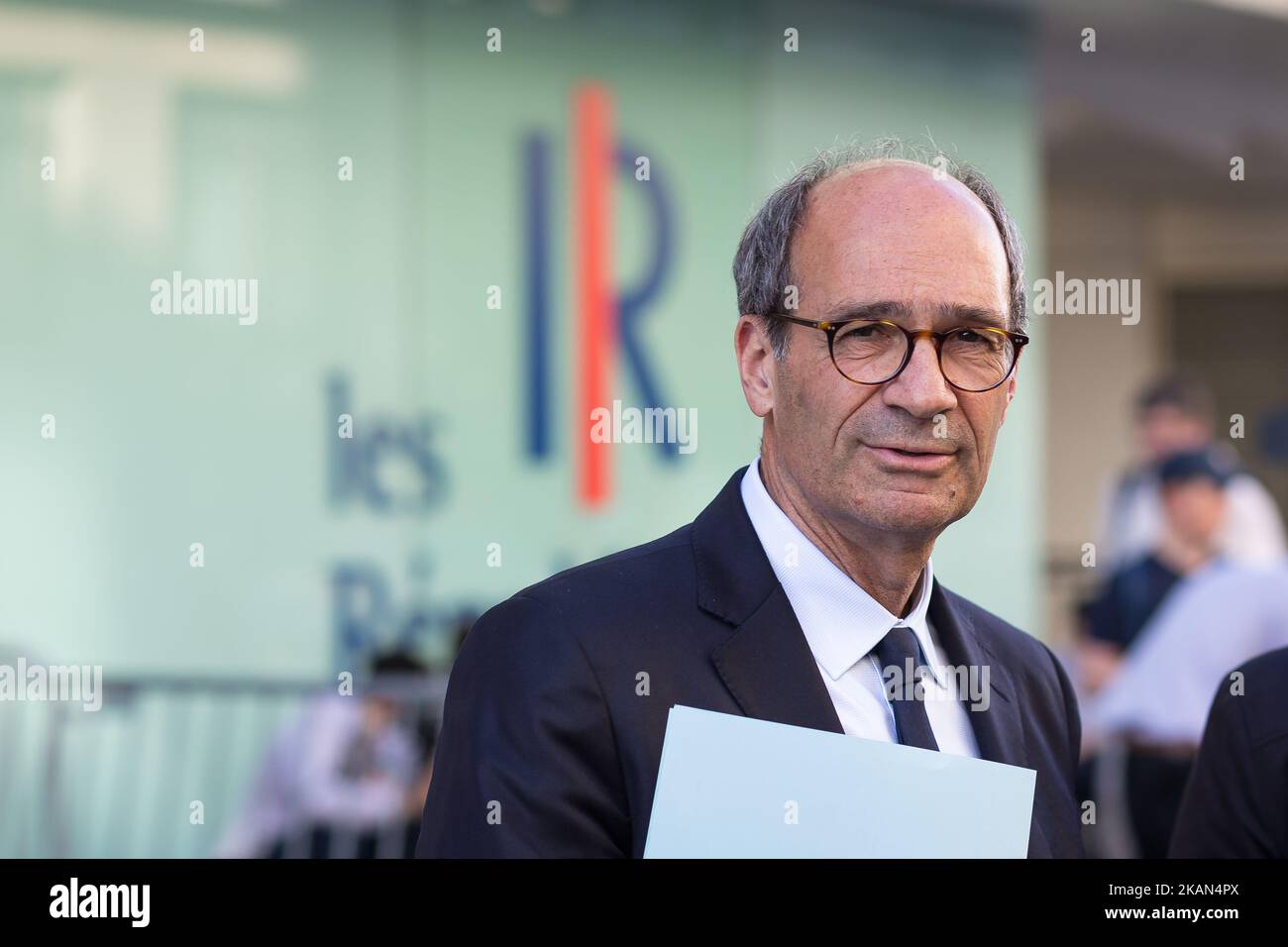 Eric Woerth à Paris, sur 16 mai 2017. (Photo de Julien Mattia/NurPhoto) *** Veuillez utiliser le crédit du champ de crédit *** Banque D'Images