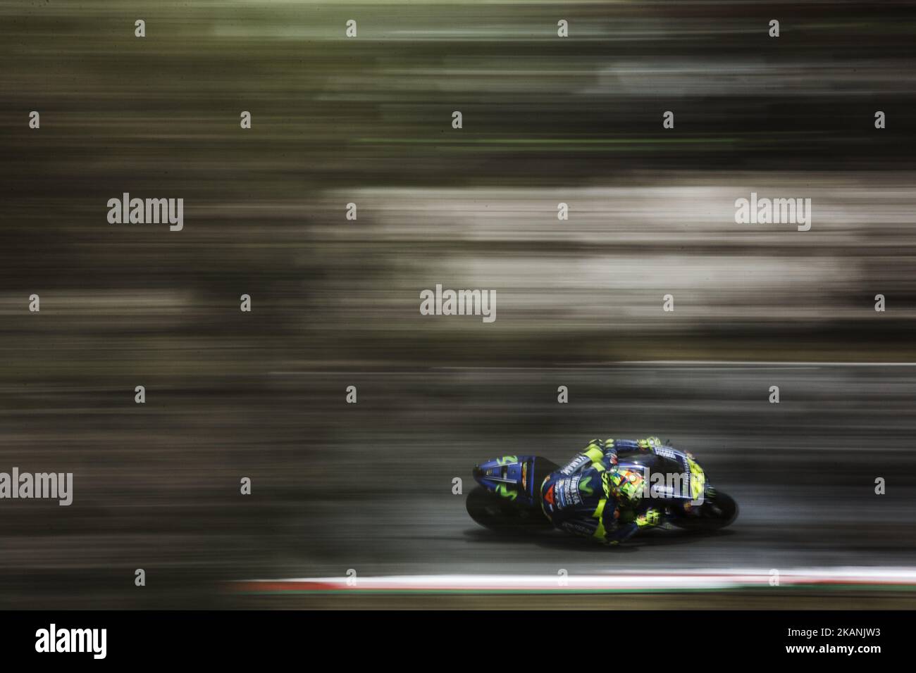 46 Valentino Rossi de l'Italie de Movistar Yamaha moto GP (Yamaha) pendant le Grand Prix Monter énergie Catalogne, au circuit de Barcelone-Catalunya sur 9 juin de 2017. (Photo de Xavier Bonilla/NurPhoto) *** Veuillez utiliser le crédit du champ de crédit *** Banque D'Images