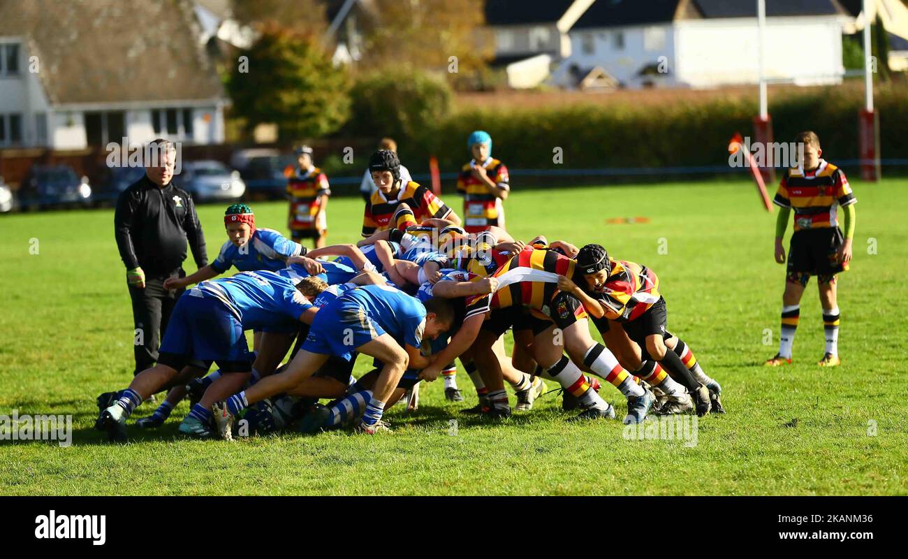 Carmarthen Quins Juniors 30 septembre 2022 Banque D'Images