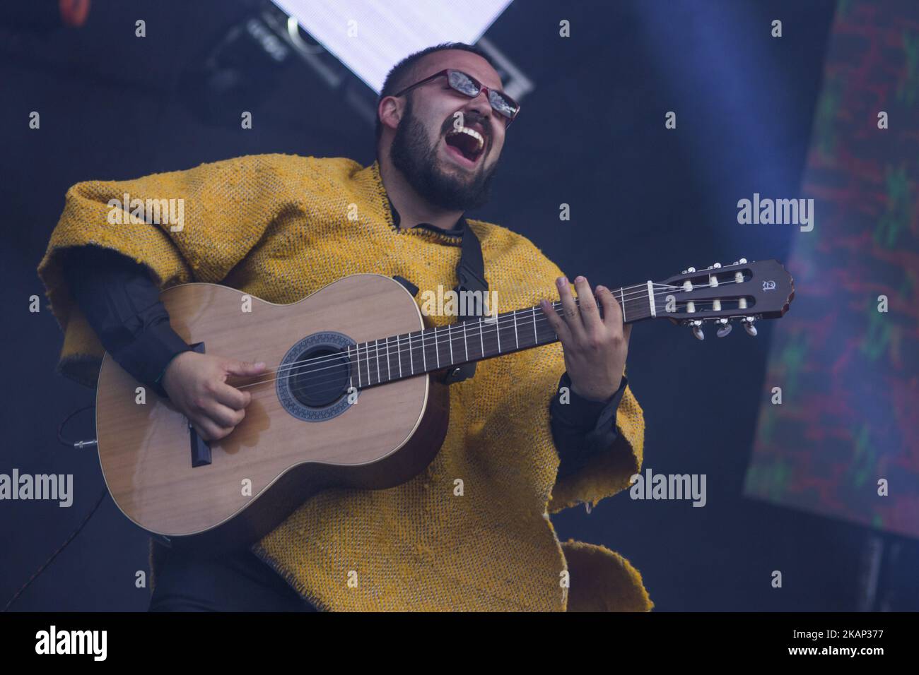 Rouler les Ruanas dans le deuxième jour du festival Rock al Parque 2017 à Bogota, Colombie sur 2 juillet 2017. (Photo de Daniel Garzon Herazo/NurPhoto) *** Veuillez utiliser le crédit du champ de crédit *** Banque D'Images