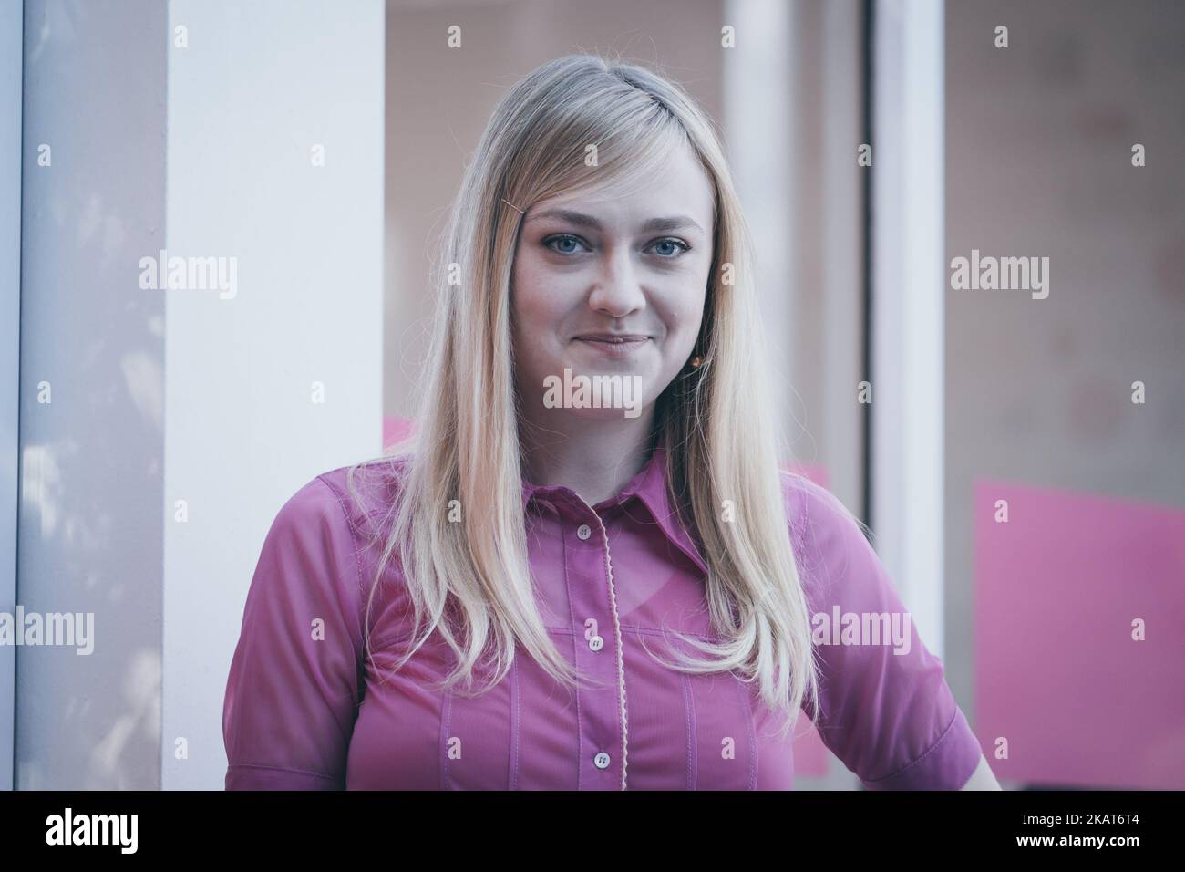 Dakota Fanning participe à la séance photo « Please Stand By » lors du Festival du film de Rome 12th à la Casa Alice on 31 octobre 2017 à Rome, en Italie. (Photo par Luca Carlino/NurPhoto) Banque D'Images