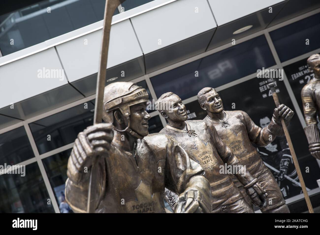 Air Canada Centre à Toronto, Canada, on 9 octobre 2017. (Photo de Manuel Romano/NurPhoto) Banque D'Images