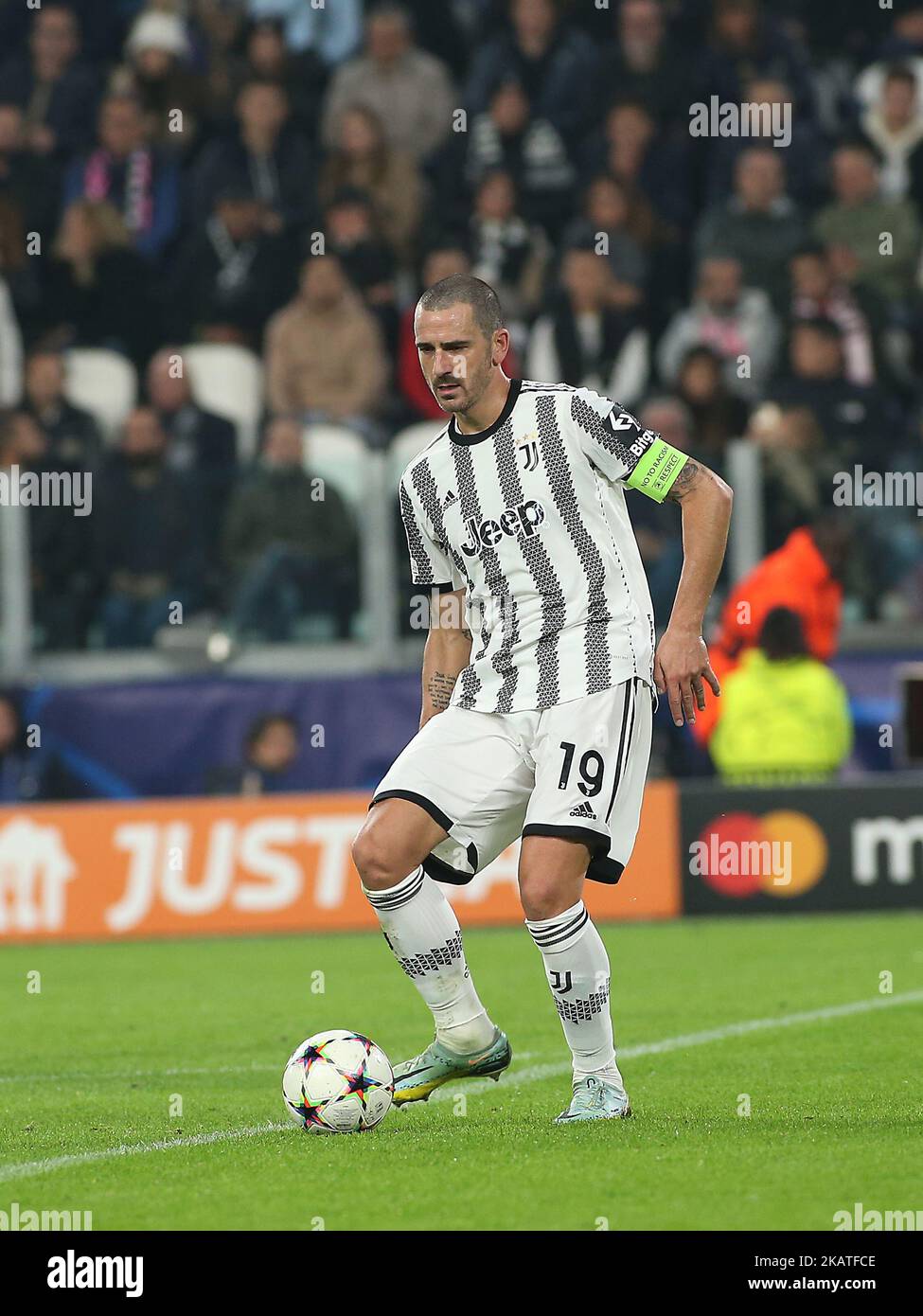 Turin, Italie. 02nd novembre 2022. Leonardo Bonucci (Juventus FC) lors du Juventus FC contre Paris Saint-Germain FC, match de football de la Ligue des champions de l'UEFA à Turin, Italie, 02 novembre 2022 Credit: Independent photo Agency/Alay Live News Banque D'Images