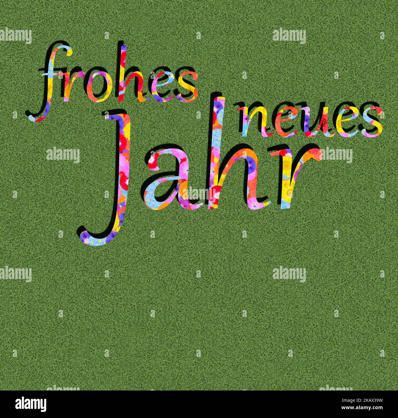 Bonne année en allemand Banque de photographies et d’images à haute résolution Alamy