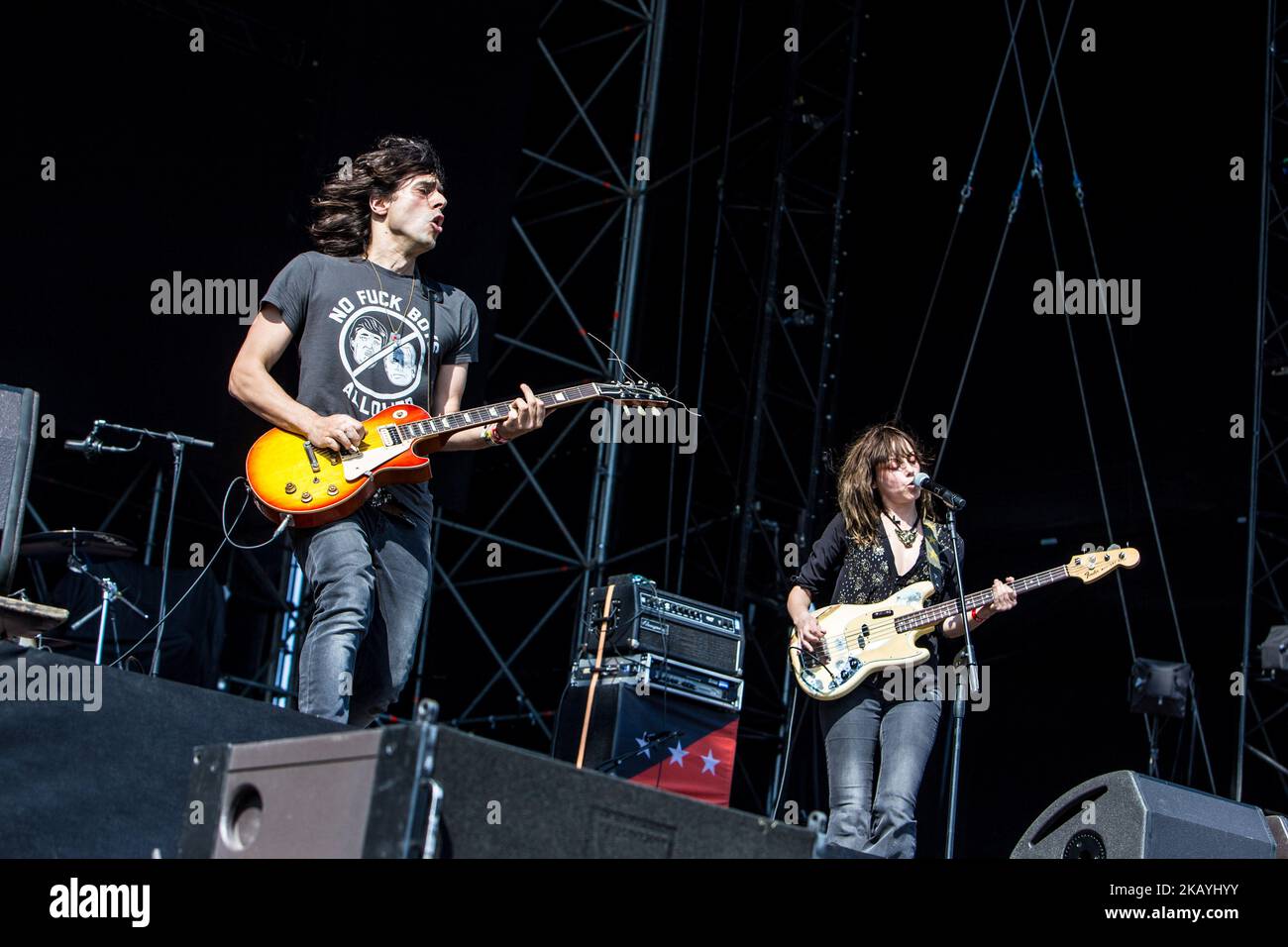 LA DERNIÈRE INTERNATIONALE se produit en direct au festival IDAYS le 22 2018 juin, à Milan, en Italie (photo de Mairo Cinquetti/NurPhoto) Banque D'Images