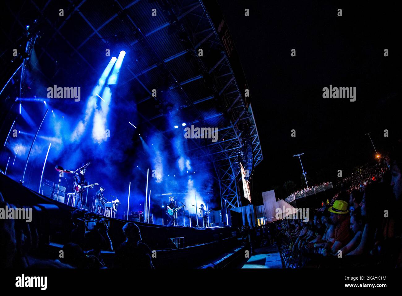 QUEEN OF THE STONE AGE se produit en direct au FESTIVAL IDAYS de Milan, en Italie, sur 24 juin 2018 (photo de Mairo Cinquetti/NurPhoto) Banque D'Images