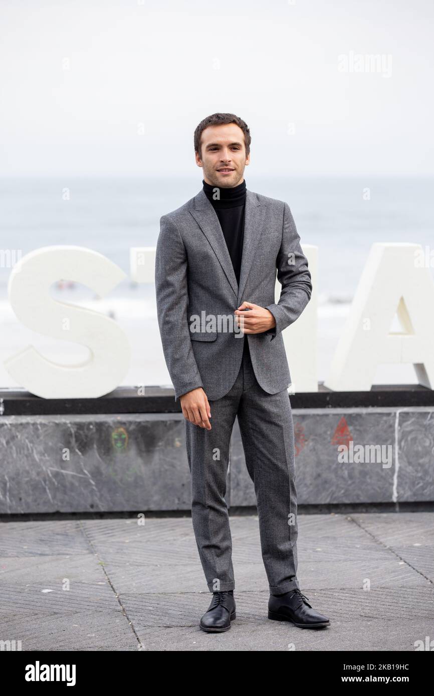 Ricardo Gomez assiste au photocall 'Vivir Sin Permiso' pendant le Festival du film de Saint-Sébastien de 66th sur 21 septembre 2018 à Saint-Sébastien, en Espagne. (Photo de Manuel Romano/NurPhoto) Banque D'Images