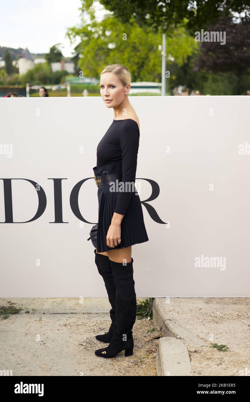 Elena Letuchaya participe au spectacle Christian Dior dans le cadre de la semaine de la mode de Paris vêtements pour femmes Printemps/été 2019 sur 24 septembre 2018 à Paris, France. (Photo de Nataliya Petrova/NurPhoto) Banque D'Images