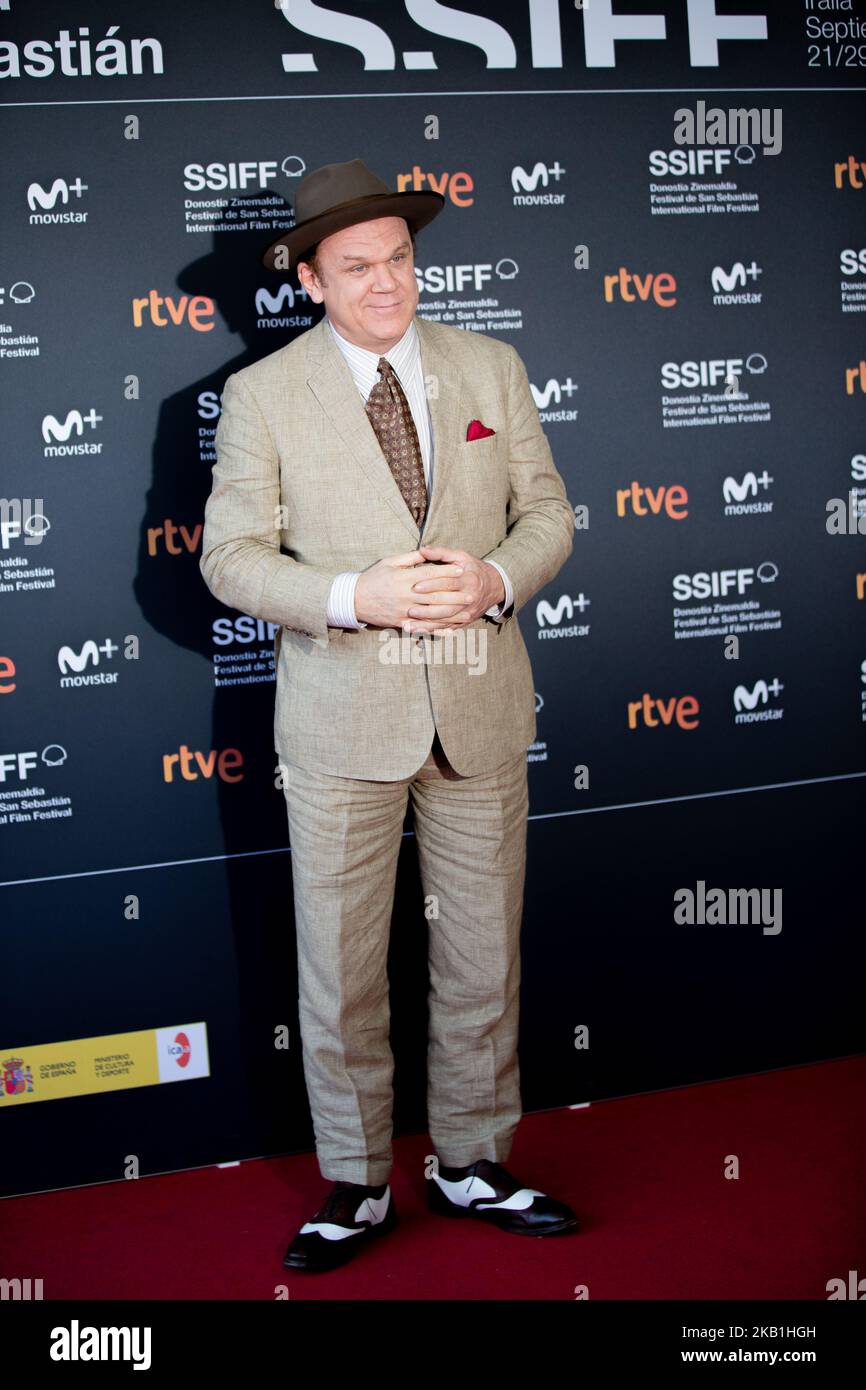 L'acteur AMÉRICAIN John C. Reilly assiste à la première des frères sœurs lors du festival du film de San Sebastian 66th à Kursaal on 27 septembre 2018 à San Sebastian, en Espagne. (Photo de Manuel Romano/NurPhoto) Banque D'Images