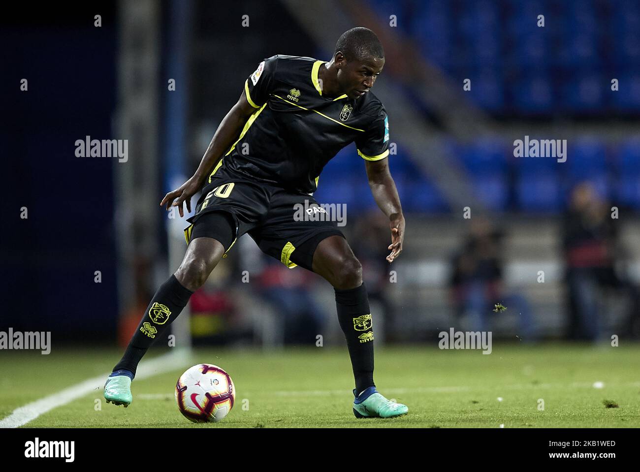 Adrian Ramos de Grenade CF en action pendant le match de la Ligue 123 entre RC Deportivo de la Coruna et Grenade CF à l'Estadio Abanca Riazor sur 24 septembre 2018 dans Une Coruna, Espagne (photo de José Manuel Alvarez Rey/NurPhoto) Banque D'Images