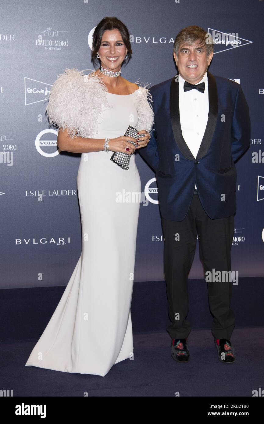 Arancha del sol participe au gala d'hommage Telva 2018 à la Real Academia de Bellas Artes de San Fernando à Madrid sur 9 octobre 2018 (photo de Gabriel Maseda/NurPhoto) Banque D'Images