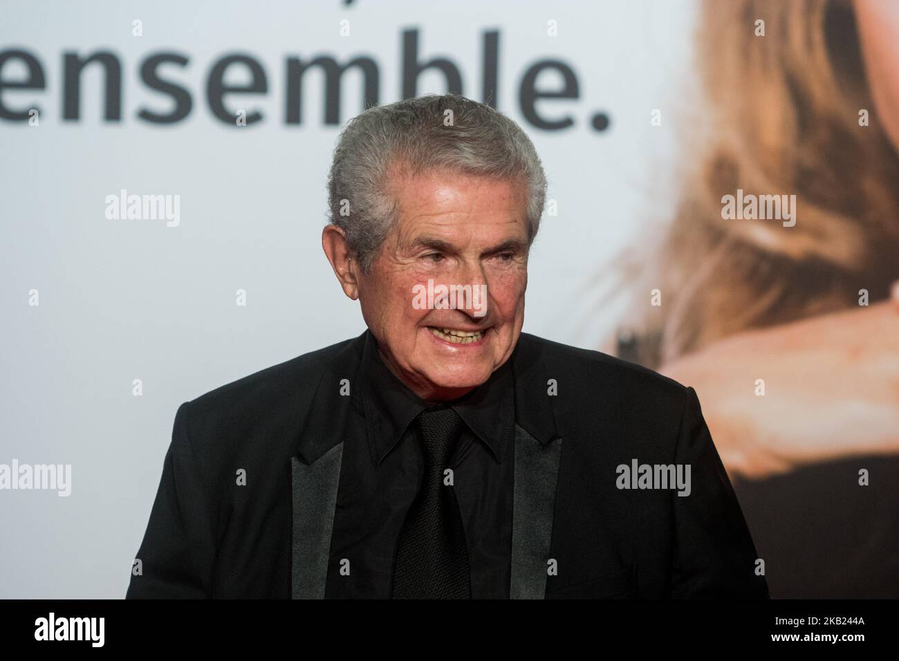 Claude Lelouch lors de la cérémonie d'ouverture de l'édition 10th du Festival lumière, à Lyon, en France, sur 13 octobre 2018. (Photo de Nicolas Liponne/NurPhoto) Banque D'Images