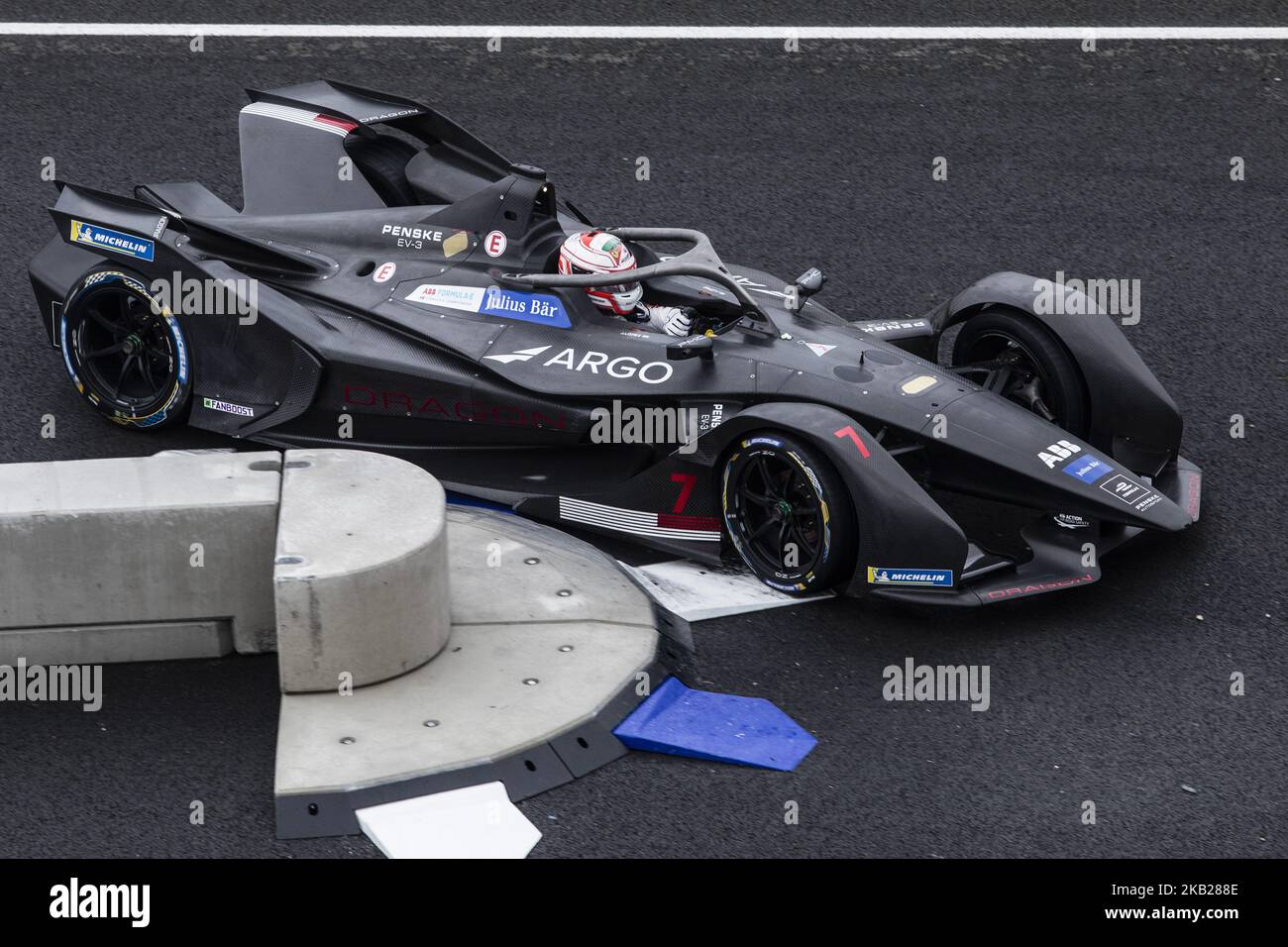 07 LOPEZ Jose Maria (arg), équipe GEOX DRAGON pendant les essais officiels d'avant-saison de Formule E au circuit Ricardo Tormo à Valence sur 16 octobre, 17, 18 et 19, 2018. (Photo par Xavier Bonilla/NurPhoto) Banque D'Images