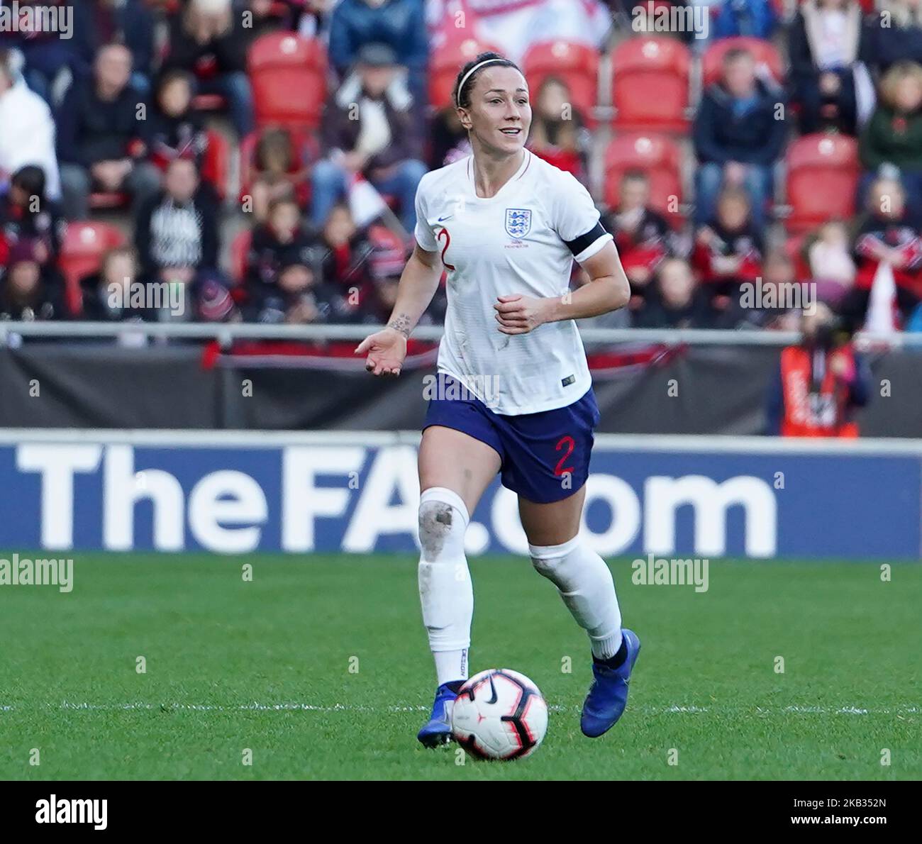 Rotherham, Royaume-Uni, 11 novembre 2018. Lucy Bronze of England Women lors du match international féminin entre England Women et Sweden Women au New York Stadium Rotherham, Angleterre, le 11 novembre 2018. (Photo par action Foto Sport/NurPhoto) Banque D'Images