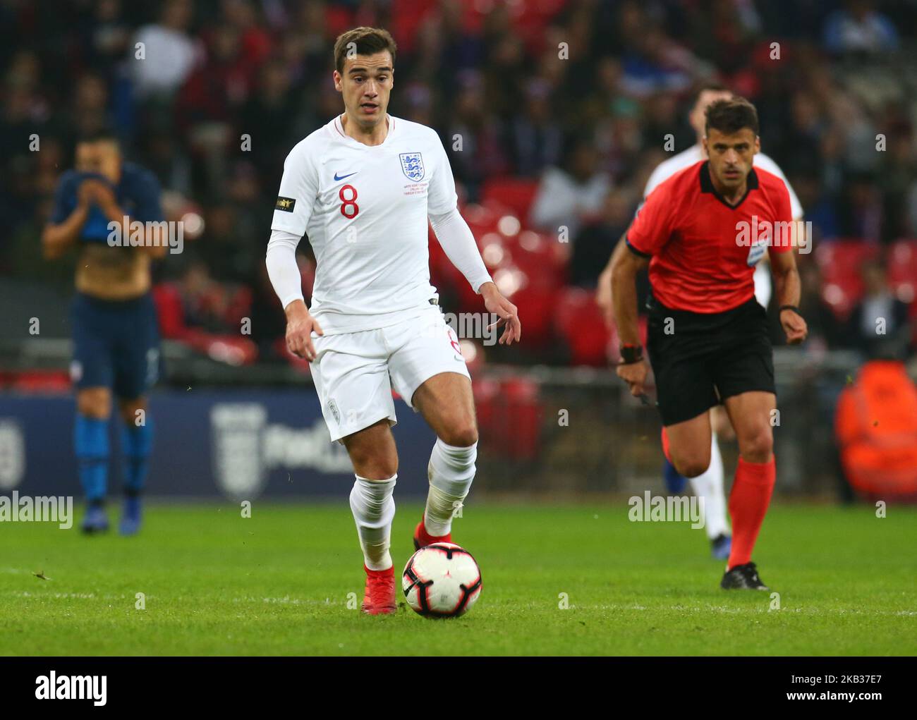 Harry Winks en Angleterre lors du match de football amical entre l'Angleterre et les États-Unis au stade Wembley à Londres, en Angleterre, le 15 novembre 2018. (Photo par action Foto Sport/NurPhoto) Banque D'Images