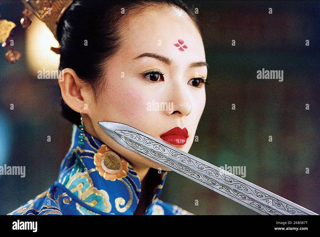 ZHANG ZIYI, HOUSE OF FLYING DAGGERS, 2004 Banque D'Images