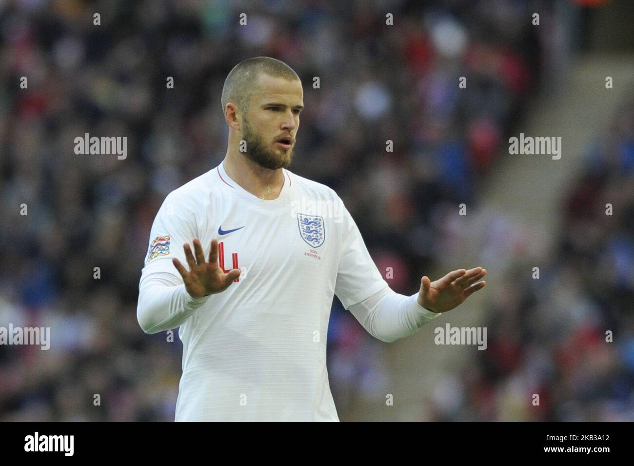 Eric Dier, d'Angleterre, en action lors du match de l'UEFA Nations League Group A4 entre l'Angleterre et la Croatie au stade Wembley à Londres, en Angleterre, le 18 novembre 2018. (Photo par action Foto Sport/NurPhoto) Banque D'Images
