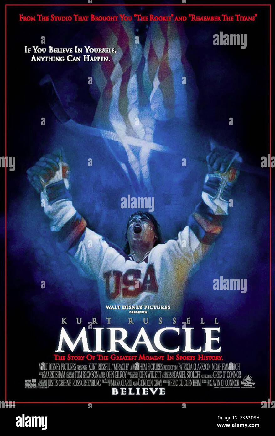 MIRACLE, AFFICHE DE FILM, 2004 Banque D'Images