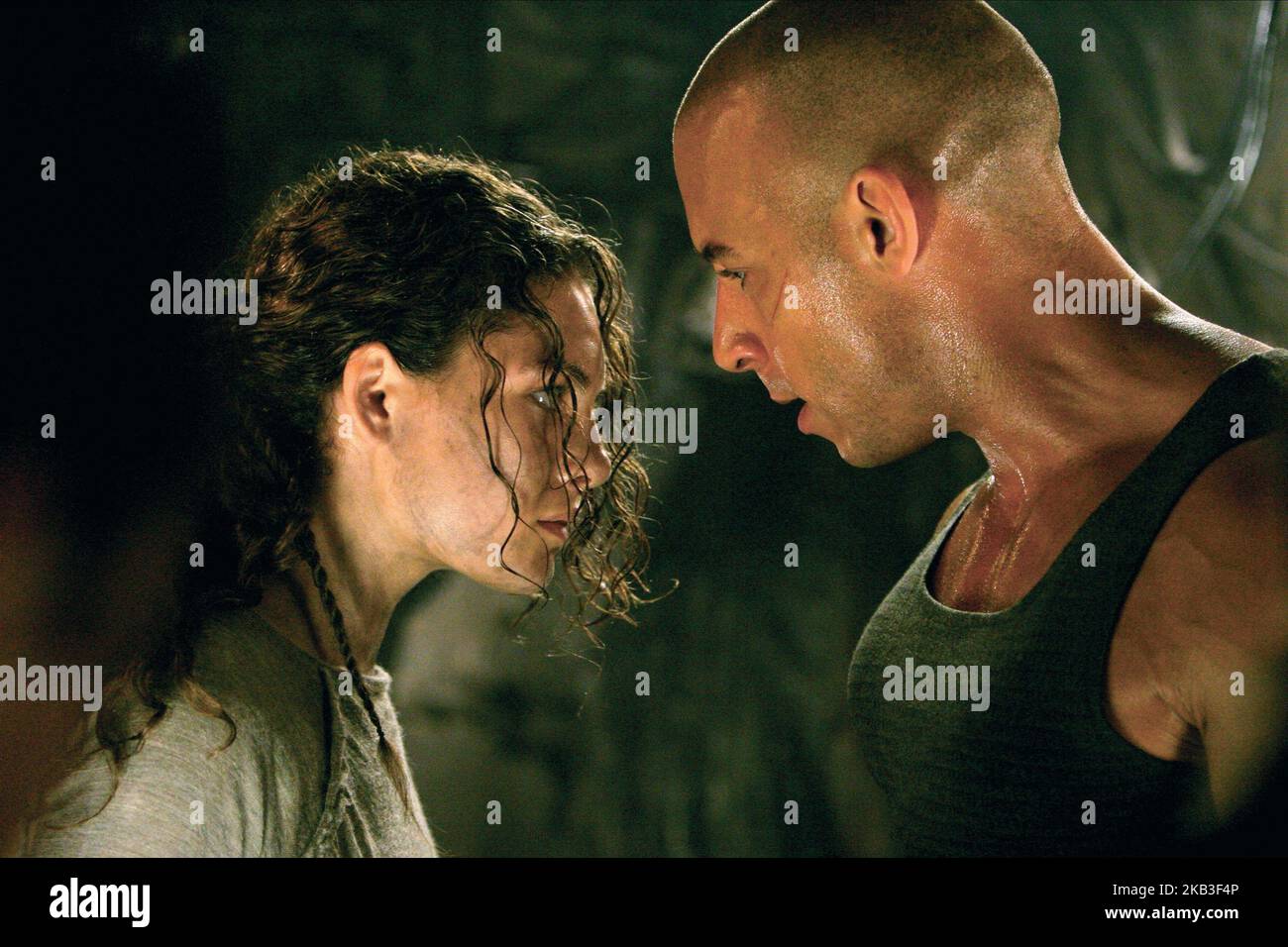 LES CHRONIQUES DE RIDDICK, ALEXA DAVALOS, VIN DIESEL, 2004 Banque D'Images