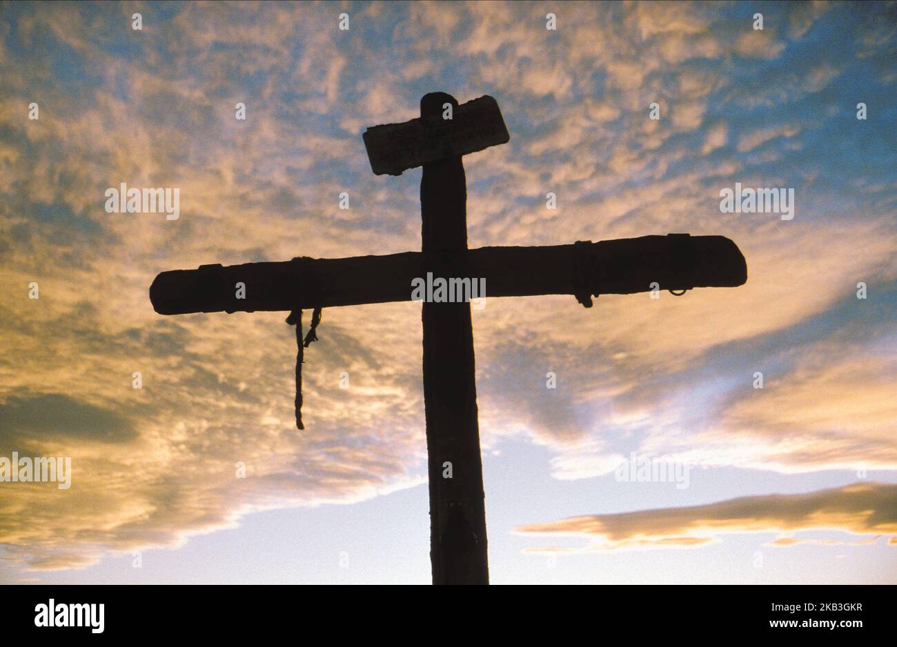 La PASSION DU CHRIST, crucifix, 2004 Banque D'Images