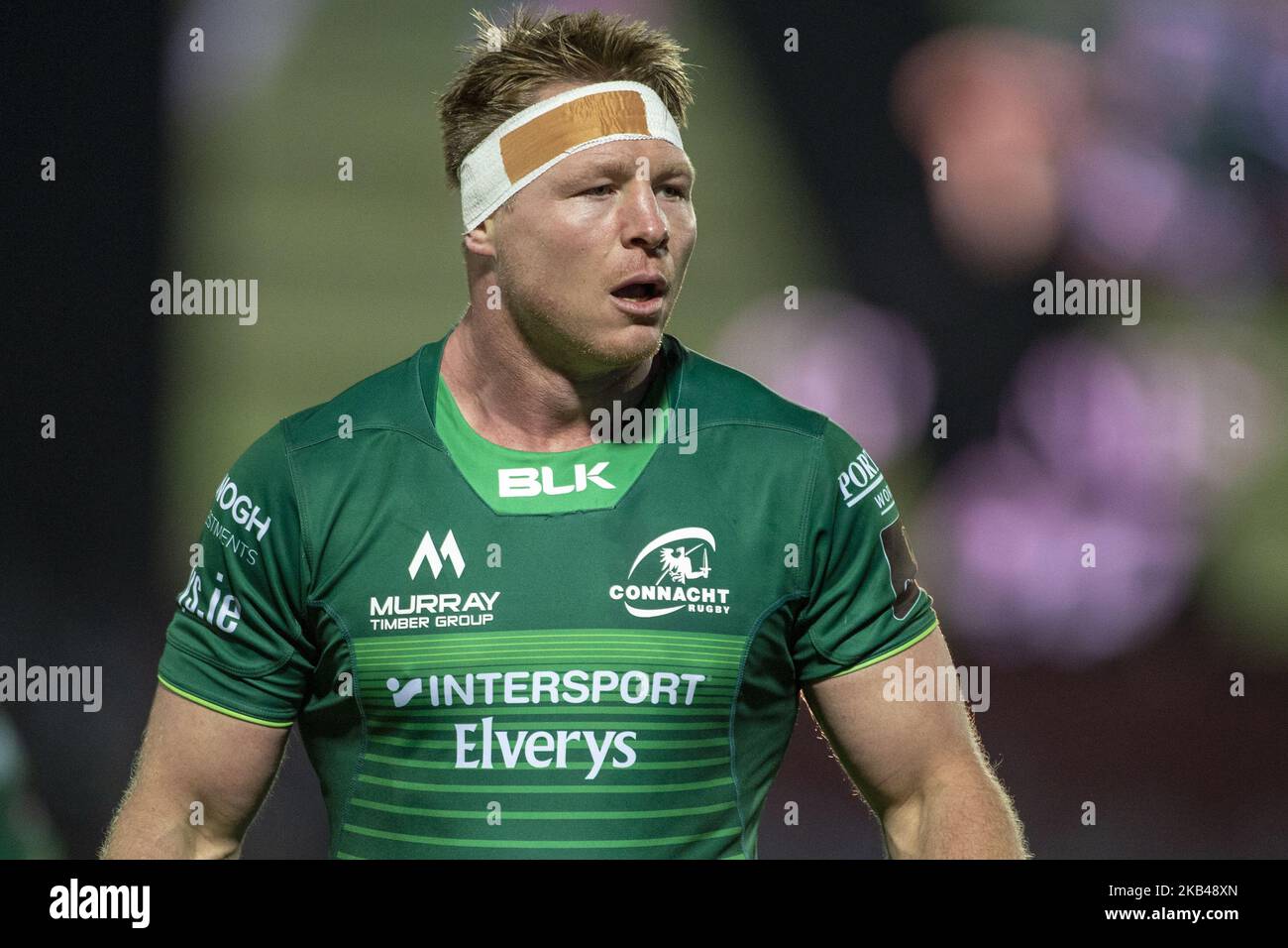 Tom McCartney de Connacht lors du match de rugby Guinness PRO14 entre Leinster Rugby et Connacht Rugby au RDS Arena de Dublin, Irlande sur 22 décembre 2018 (photo par Andrew Surma/NurPhoto) Banque D'Images