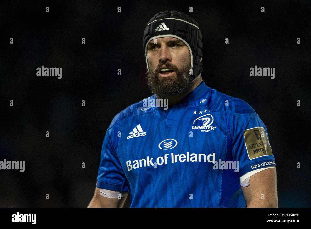 Scott Fardy de Leinster lors du match de rugby Guinness PRO14 entre Leinster Rugby et Connacht Rugby au RDS Arena de Dublin, Irlande sur 22 décembre 2018 (photo par Andrew Surma/NurPhoto) Banque D'Images