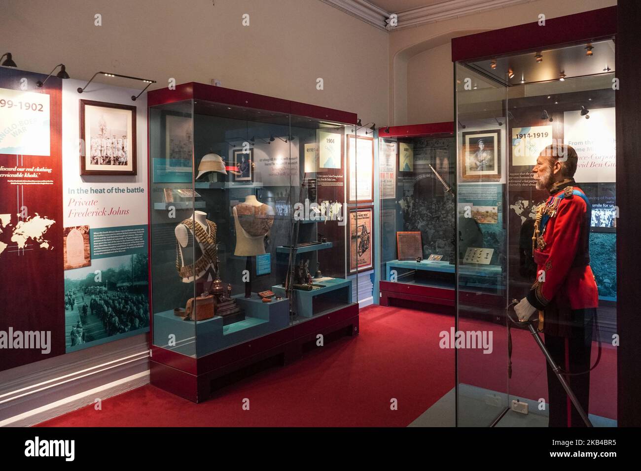 Le Musée Fusilier, la Tour de Londres, Londres Angleterre Royaume-Uni Banque D'Images
