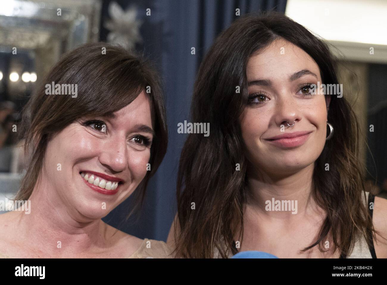 Lola Duenas et Ana Castillo assistent au dîner de remise des prix Goya 2019 au Royal Theatre de Madrid, Espagne, le 14 janvier 2019 (photo d'Oscar Gonzalez/NurPhoto) Banque D'Images