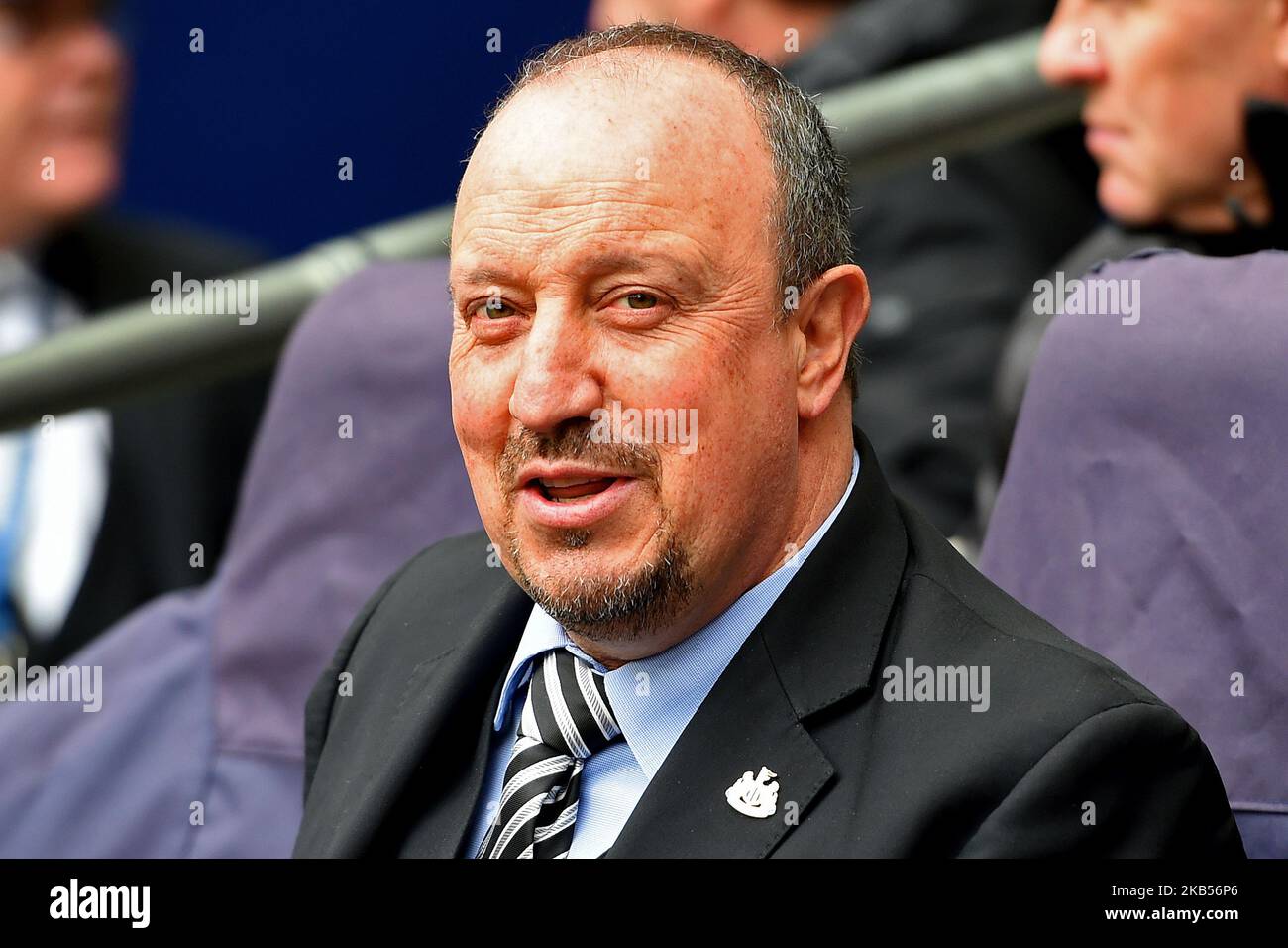 Rafael Benitez, responsable de Newcastle, lors du match de la première Ligue entre Tottenham Hotspur et Newcastle United à Wembley à Londres, Royaume-Uni, samedi 2 février 2019. (Photo par MI News/NurPhoto) Banque D'Images
