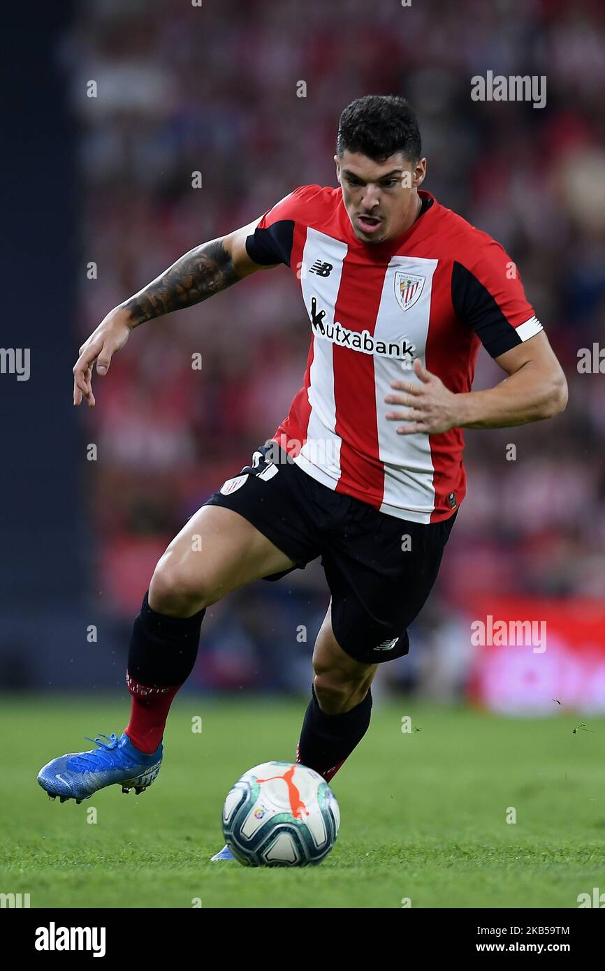 Ander CAPA de l'Athlétisme en action pendant le match de la Ligue entre le Club Athlétique et Real Sociedad au stade San Mames sur 30 août 2019 à Bilbao, Espagne. (Photo de Jose Breton/Pics action/NurPhoto) Banque D'Images