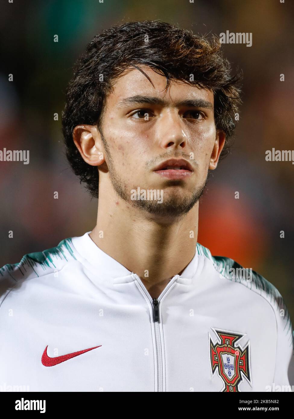 Joao Felix du Portugal regarde pendant le match de qualification de l'UEFA Euro 2020 entre Lituanua et le Portugal sur 10 septembre 2019 au stade LFF de Vilnius, Lituanie. (Photo de Mike Kireev/NurPhoto) Banque D'Images