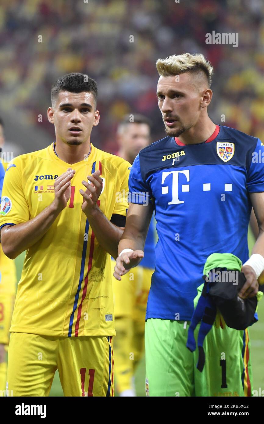 Au cours de l'UEFA EURO 2020 groupe F qualifications match de football Roumanie contre Espagne à l'Arena Nationala sur 05 septembre 2019 à Bucarest, Roumanie. (Photo par Alex Nicodim/NurPhoto) Banque D'Images