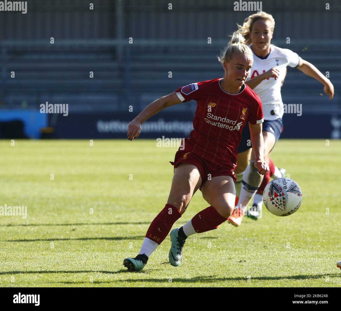 Ashley Hodson de Liverpool Women pendant la Barclays FA Women's Super League entre Tottenham Hotspur et Liverpool au stade de Hive , Londres, Royaume-Uni, le 15 septembre 2019 (photo par action Foto Sport/NurPhoto) Banque D'Images