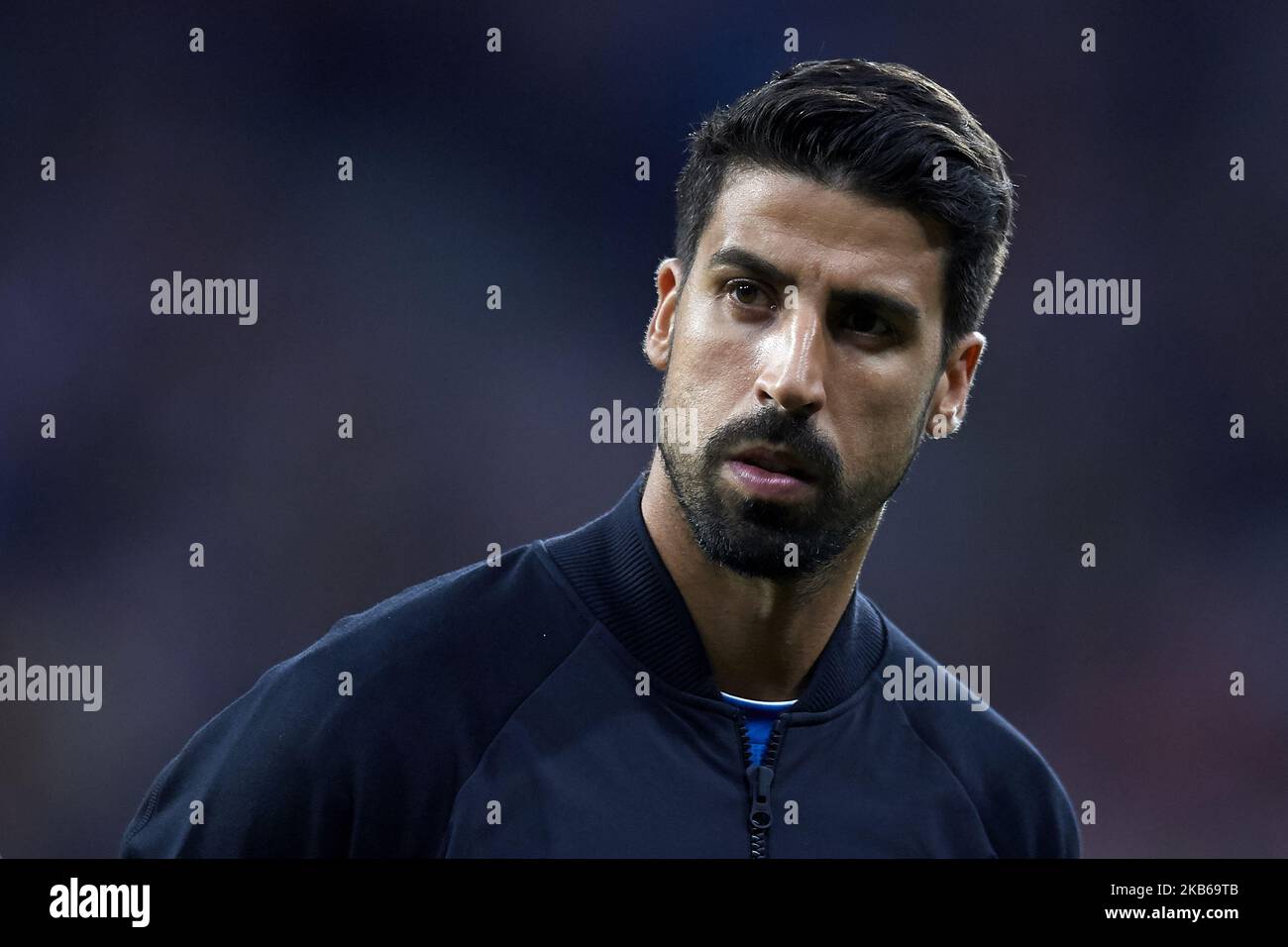 Sami Khedira de Juventus lors du match de la Ligue des champions de l'UEFA du groupe D entre l'Atlético de Madrid et la Juventus à Wanda Metropolitano sur 18 septembre 2019 à Madrid, en Espagne. (Photo de Jose Breton/Pics action/NurPhoto) Banque D'Images