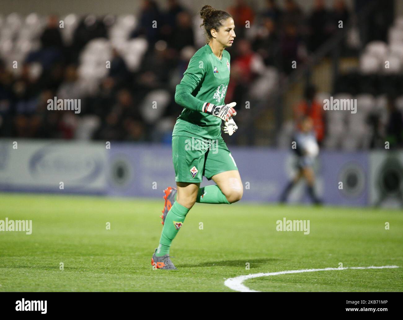 Francesca Durante de Fiorentina lors du match de championnat 32 2nd jambes de l'UEFA entre les femmes d'Arsenal et les femmes de Fiorentina au stade Meadow Park sur 25 septembre 2019 à Borehamwood, Angleterre (photo par action Foto Sport/NurPhoto) Banque D'Images